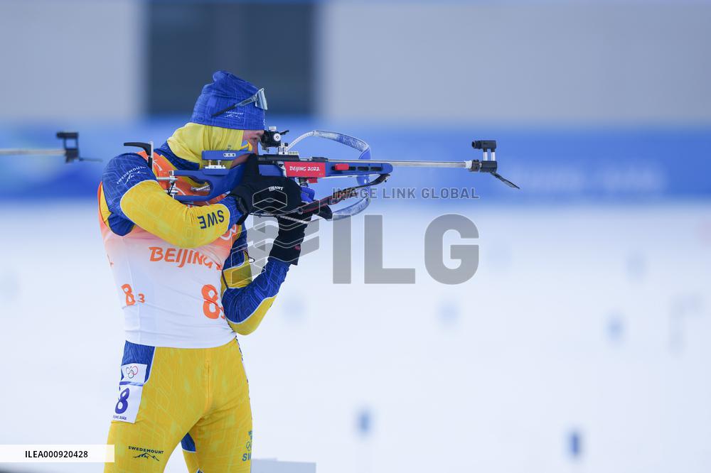 (BEIJING2022)CHINA-ZHANGJIAKOU-OLYMPIC WINTER GAMES-BIATHLON-MEN'S 4X7.5KM RELAY (CN)