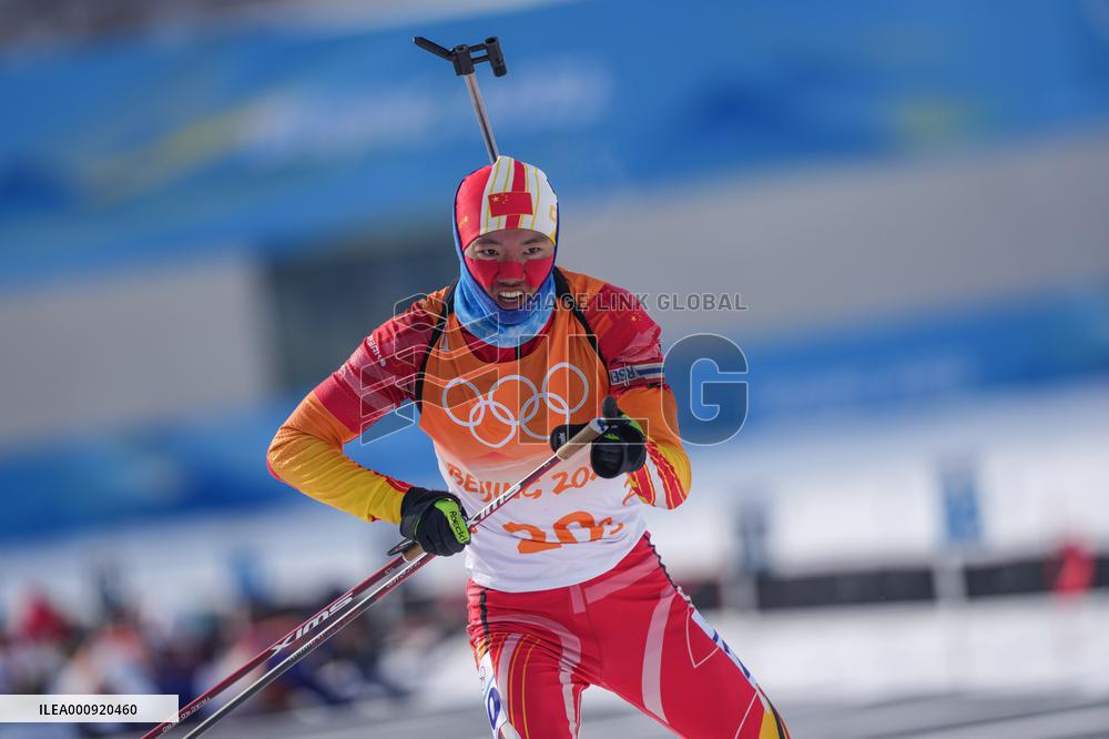 (BEIJING2022)CHINA-ZHANGJIAKOU-OLYMPIC WINTER GAMES-BIATHLON-MEN'S 4X7.5KM RELAY (CN)