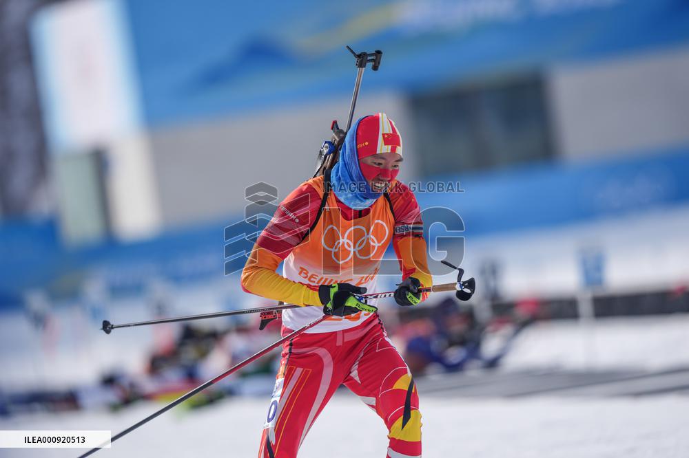 (BEIJING2022)CHINA-ZHANGJIAKOU-OLYMPIC WINTER GAMES-BIATHLON-MEN'S 4X7.5KM RELAY (CN)