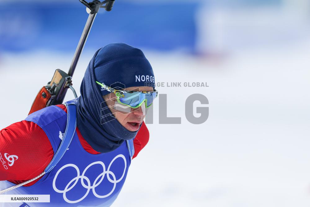 (BEIJING2022)CHINA-ZHANGJIAKOU-OLYMPIC WINTER GAMES-BIATHLON-MEN'S 4X7.5KM RELAY (CN)