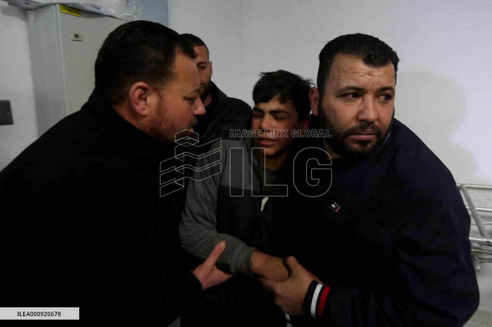 MIDEAST-RAMALLAH-PALESTINIAN MAN-KILLED