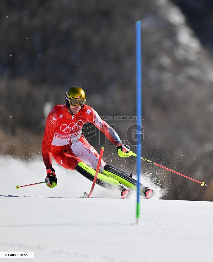 (XHTP)(BEIJING2022)CHINA-BEIJING-OLYMPIC WINTER GAMES-ALPINE SKIING-MEN'S SLALOM (CN)