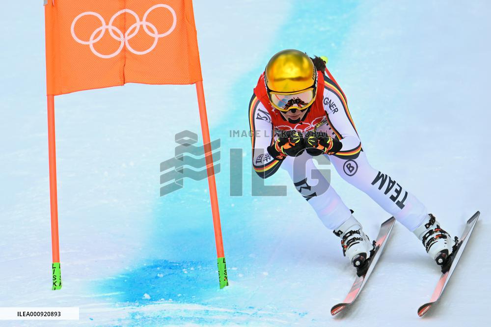 (BEIJING2022)CHINA-BEIJING-OLYMPIC WINTER GAMES-ALPINE SKIING-WOMEN'S DOWNHILL (CN)
