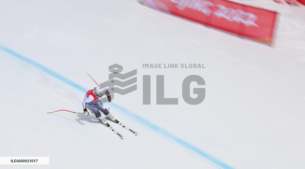 (BEIJING2022)CHINA-BEIJING-OLYMPIC WINTER GAMES-ALPINE SKIING-WOMEN'S DOWNHILL (CN)