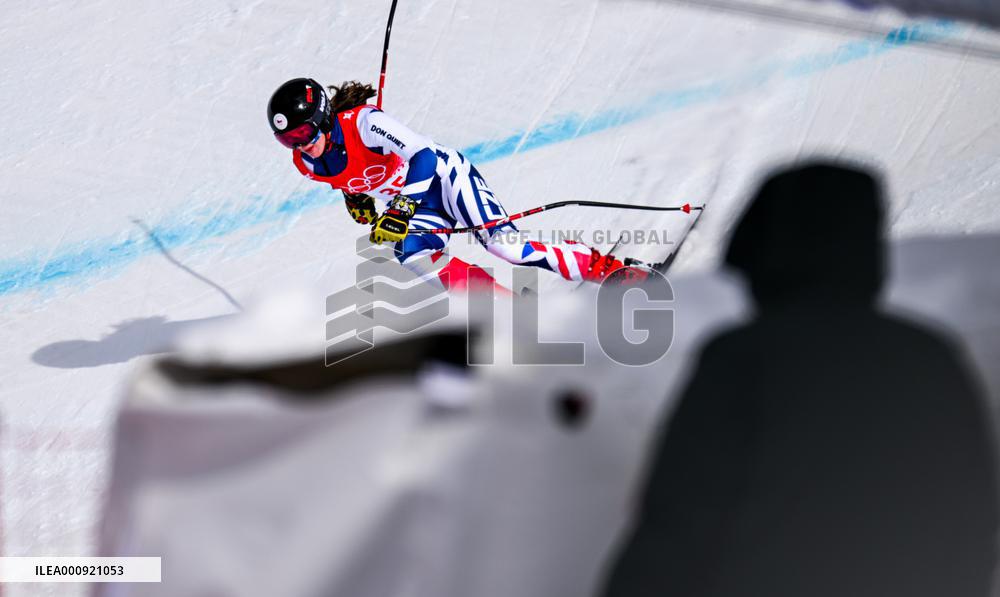 (BEIJING2022)CHINA-BEIJING-OLYMPIC WINTER GAMES-ALPINE SKIING-WOMEN'S DOWNHILL (CN)