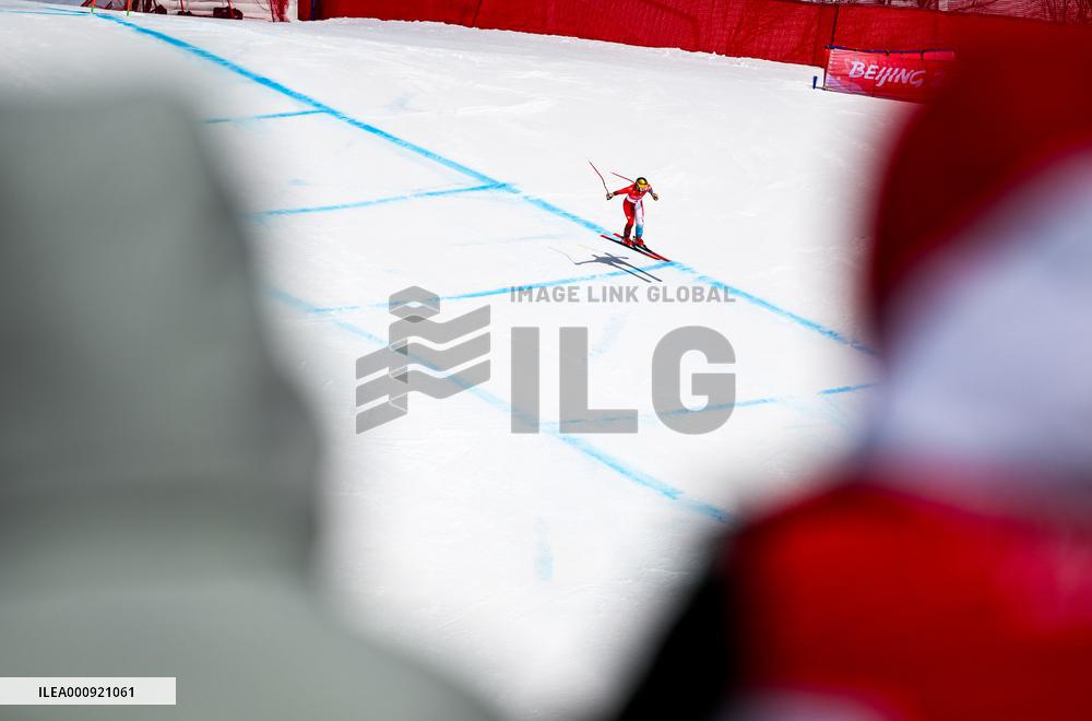 (BEIJING2022)CHINA-BEIJING-OLYMPIC WINTER GAMES-ALPINE SKIING-WOMEN'S DOWNHILL (CN)