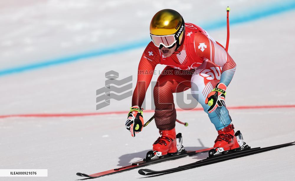(BEIJING2022)CHINA-BEIJING-OLYMPIC WINTER GAMES-ALPINE SKIING-WOMEN'S DOWNHILL (CN)