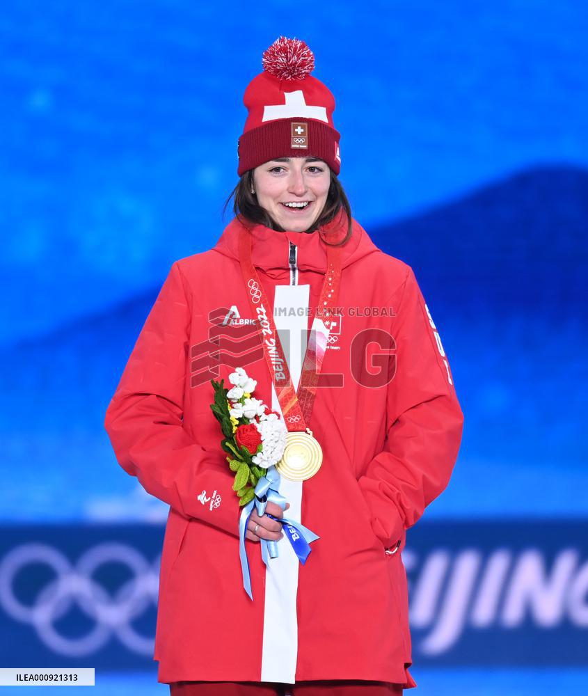 (BEIJING2022)CHINA- ZHANGJIAKOU-OLYMPIC WINTER GAMES-AWARDING CEREMONY (CN)
