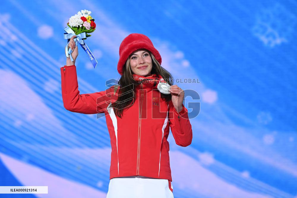 (BEIJING2022)CHINA- ZHANGJIAKOU-OLYMPIC WINTER GAMES-AWARDING CEREMONY (CN)