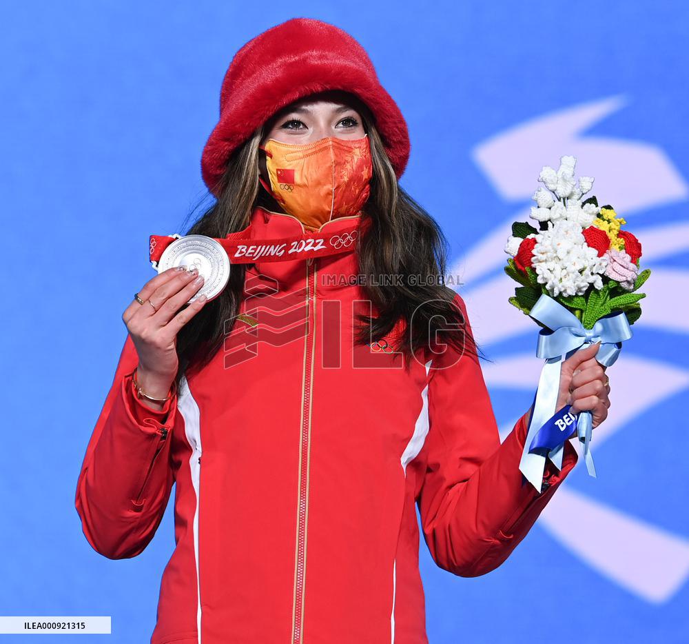 (BEIJING2022)CHINA- ZHANGJIAKOU-OLYMPIC WINTER GAMES-AWARDING CEREMONY (CN)