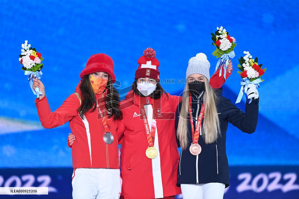 (BEIJING2022)CHINA- ZHANGJIAKOU-OLYMPIC WINTER GAMES-AWARDING CEREMONY (CN)
