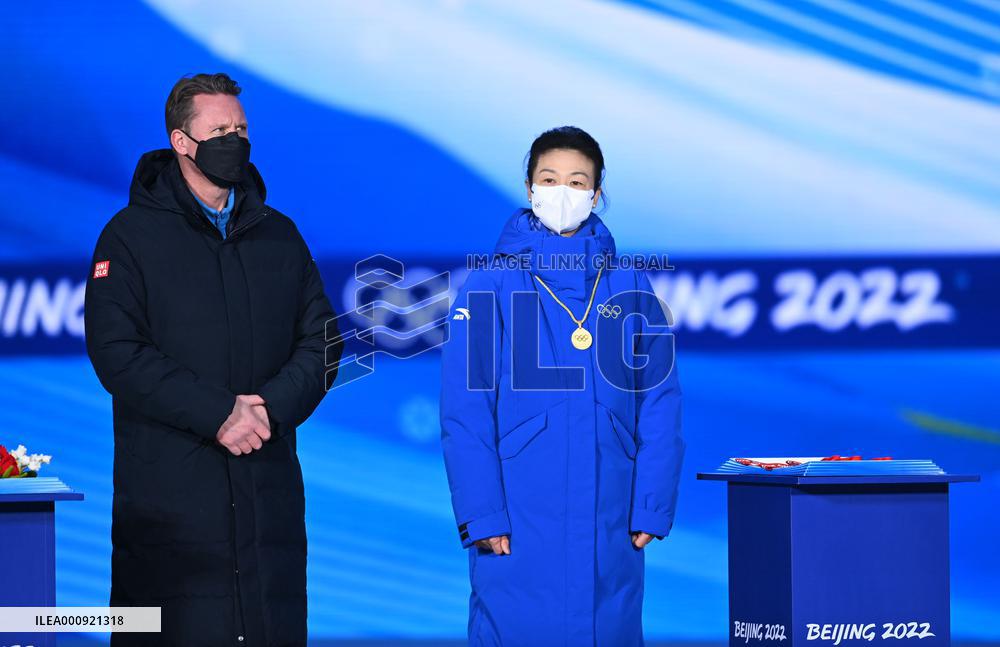 (BEIJING2022)CHINA-BEIJING-OLYMPIC WINTER GAMES-AWARDING CEREMONY (CN)