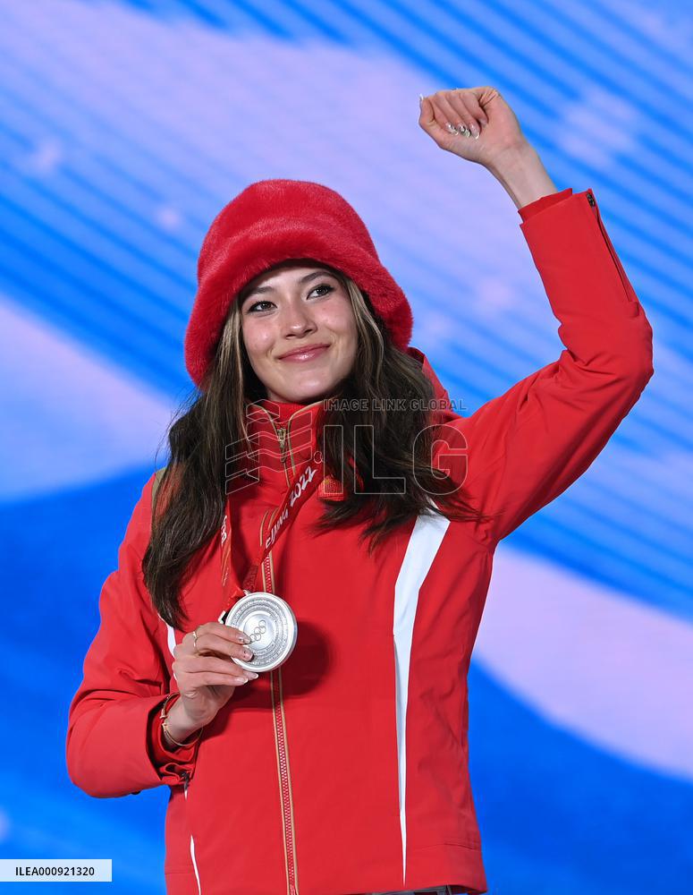 (BEIJING2022)CHINA- ZHANGJIAKOU-OLYMPIC WINTER GAMES-AWARDING CEREMONY (CN)