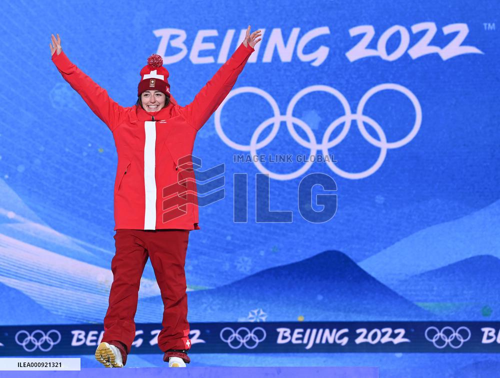 (BEIJING2022)CHINA- ZHANGJIAKOU-OLYMPIC WINTER GAMES-AWARDING CEREMONY (CN)