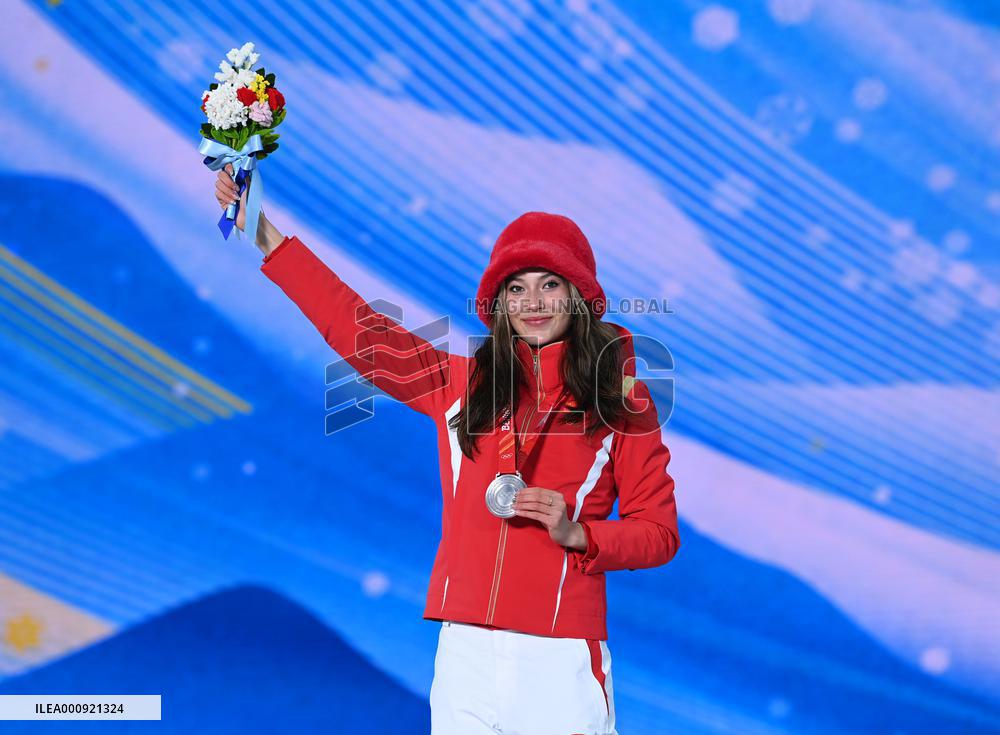 (BEIJING2022)CHINA- ZHANGJIAKOU-OLYMPIC WINTER GAMES-AWARDING CEREMONY (CN)