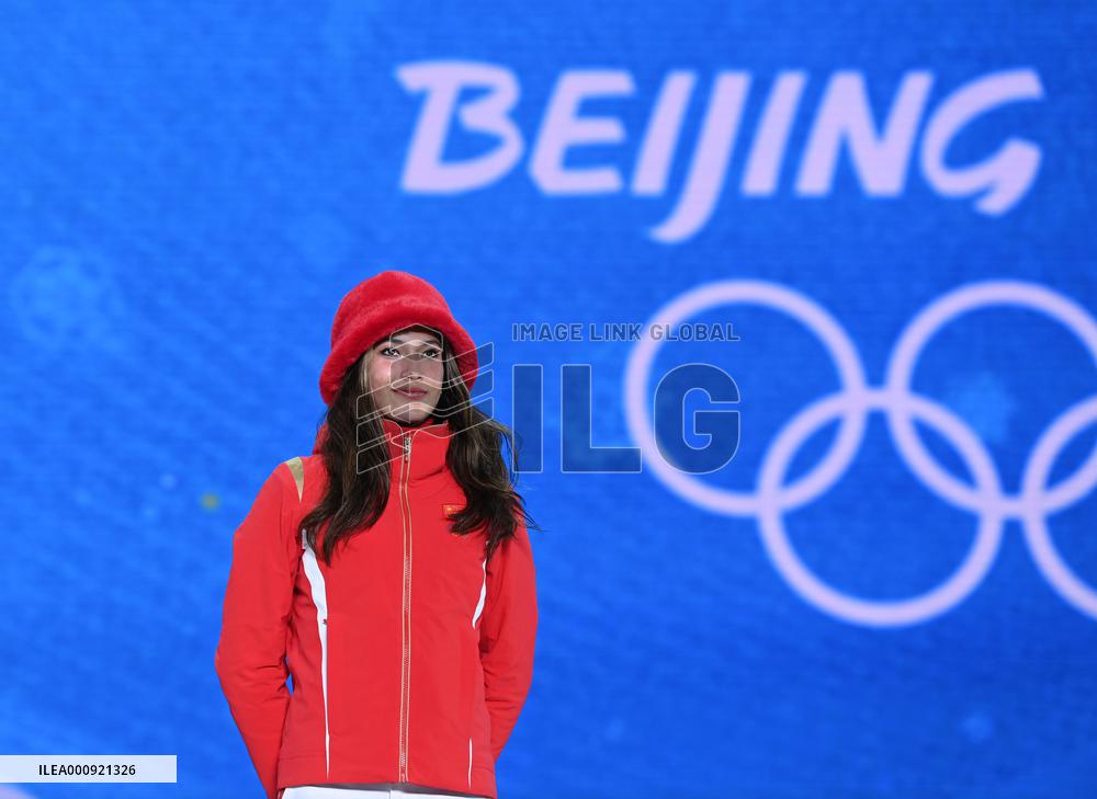 (BEIJING2022)CHINA- ZHANGJIAKOU-OLYMPIC WINTER GAMES-AWARDING CEREMONY (CN)