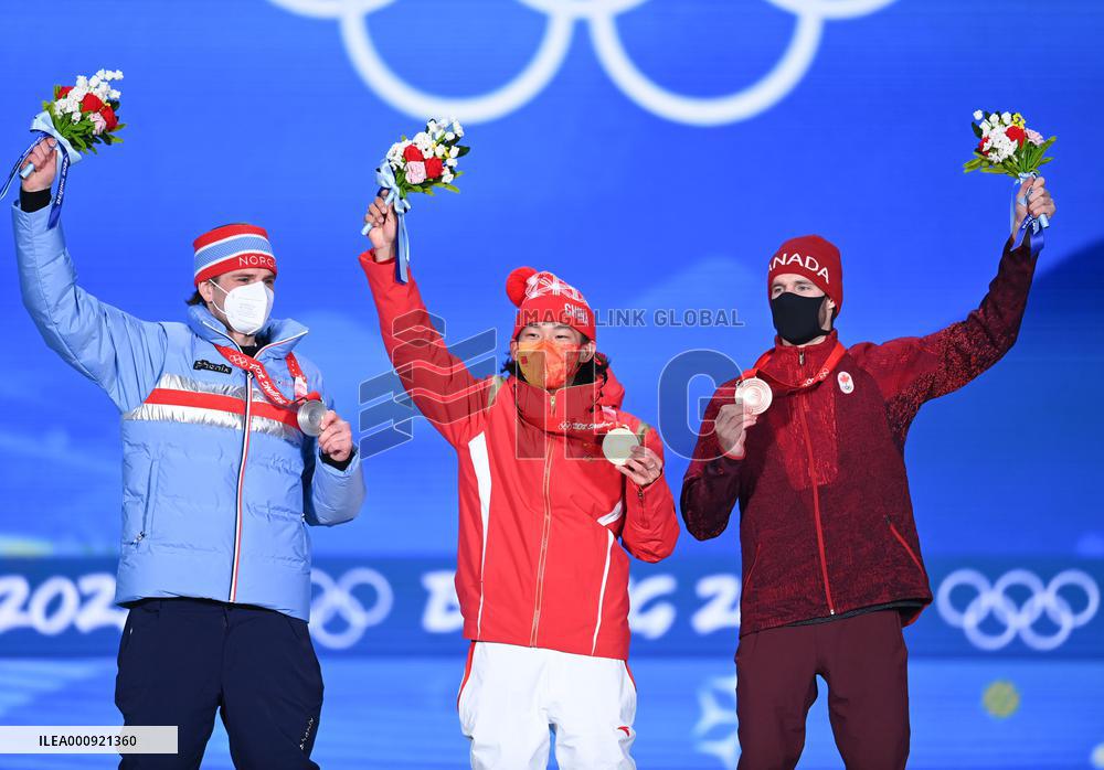 (BEIJING2022)CHINA-BEIJING-OLYMPIC WINTER GAMES-AWARDING CEREMONY (CN)