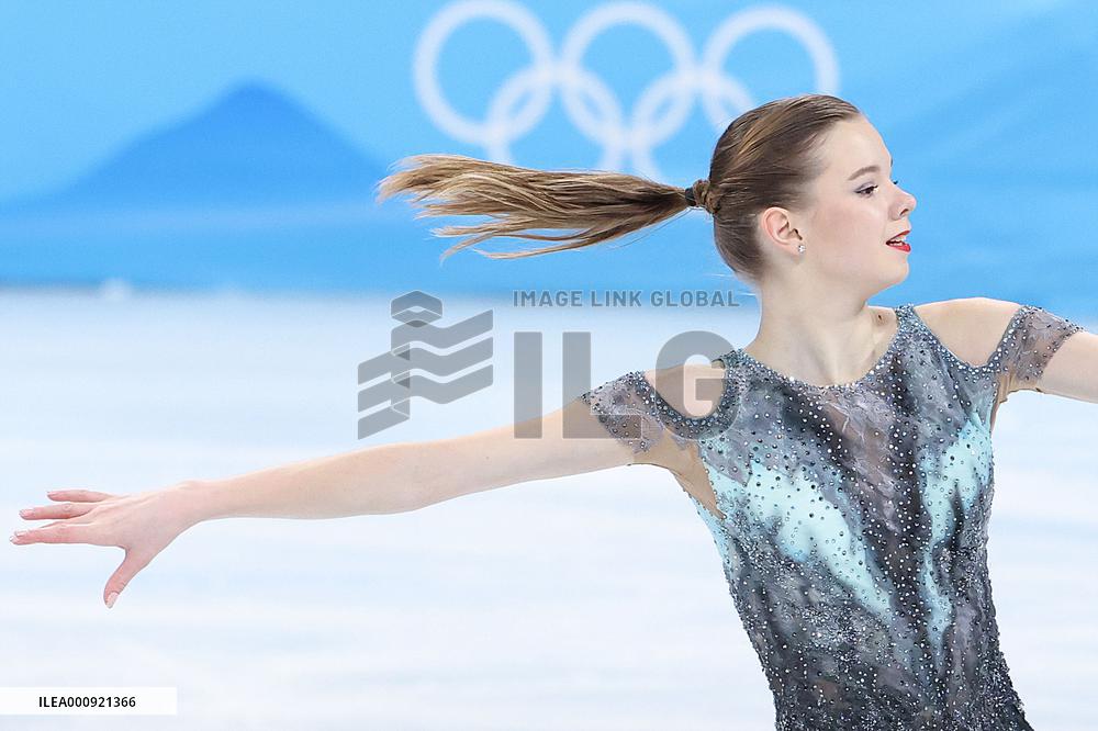(BEIJING2022)CHINA-BEIJING-OLYMPIC WINTER GAMES-FIGURE SKATING-WOMEN SINGLE SKATING-SHORT PROGRAM (CN)