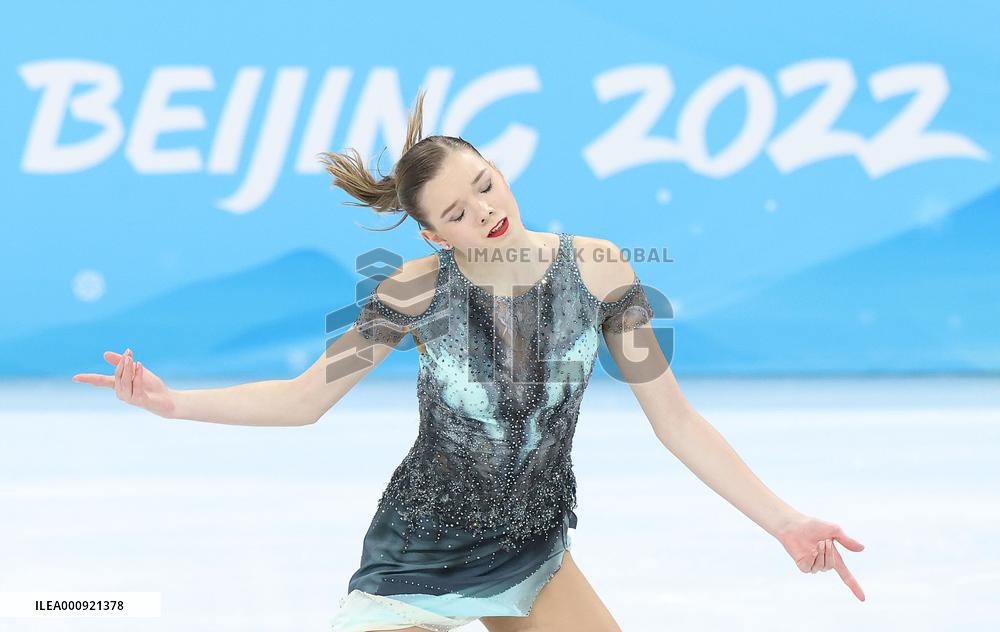 (BEIJING2022)CHINA-BEIJING-OLYMPIC WINTER GAMES-FIGURE SKATING-WOMEN SINGLE SKATING-SHORT PROGRAM (CN)