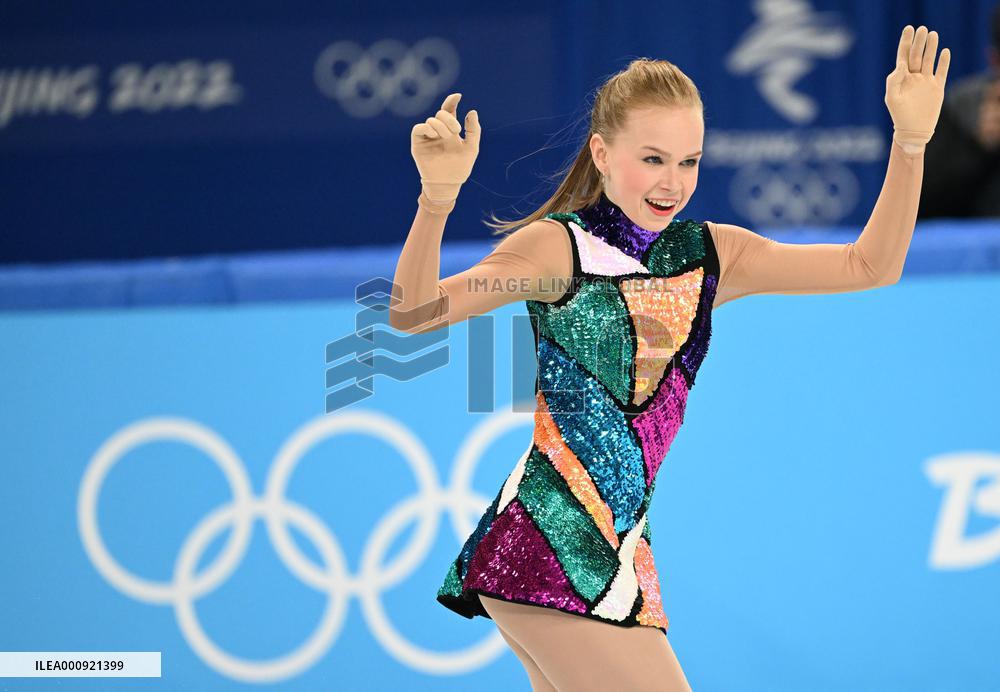 (BEIJING2022)CHINA-BEIJING-OLYMPIC WINTER GAMES-FIGURE SKATING-WOMEN SINGLE SKATING-SHORT PROGRAM (CN)