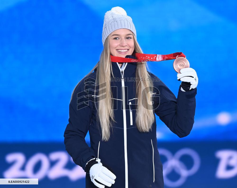 (BEIJING2022)CHINA- ZHANGJIAKOU-OLYMPIC WINTER GAMES-AWARDING CEREMONY (CN)
