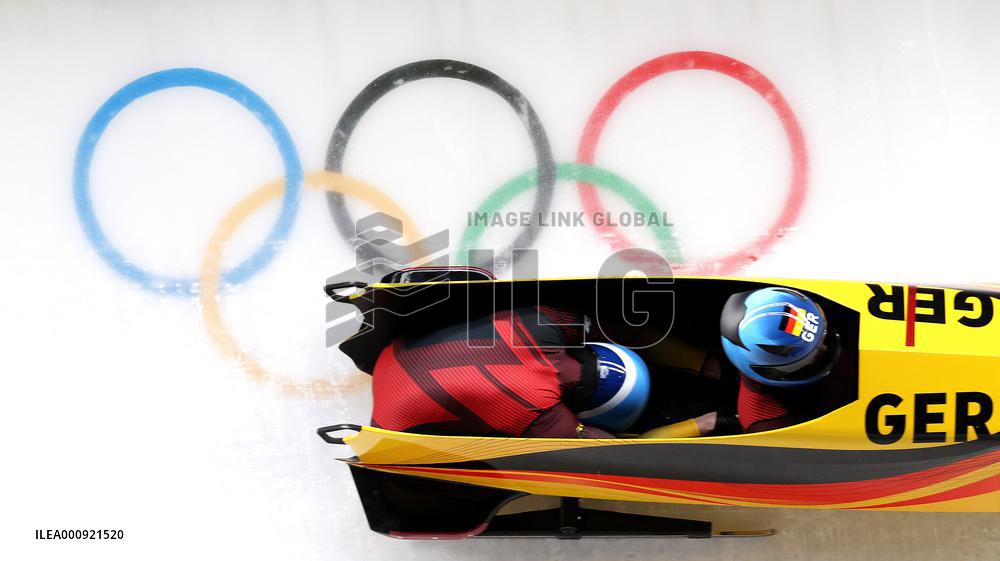 (BEIJING2022)CHINA-BEIJING-OLYMPIC WINTER GAMES-BOBSLEIGH-2-MEN-HEAT(CN)