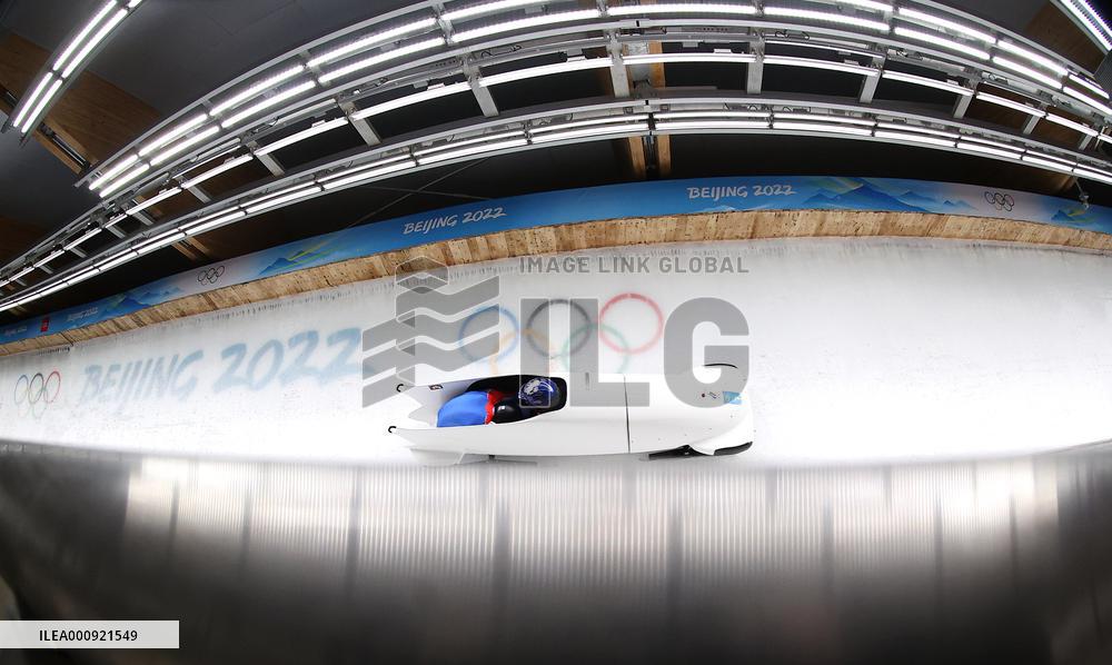 (BEIJING2022)CHINA-BEIJING-OLYMPIC WINTER GAMES-BOBSLEIGH-2-MEN-HEAT(CN)