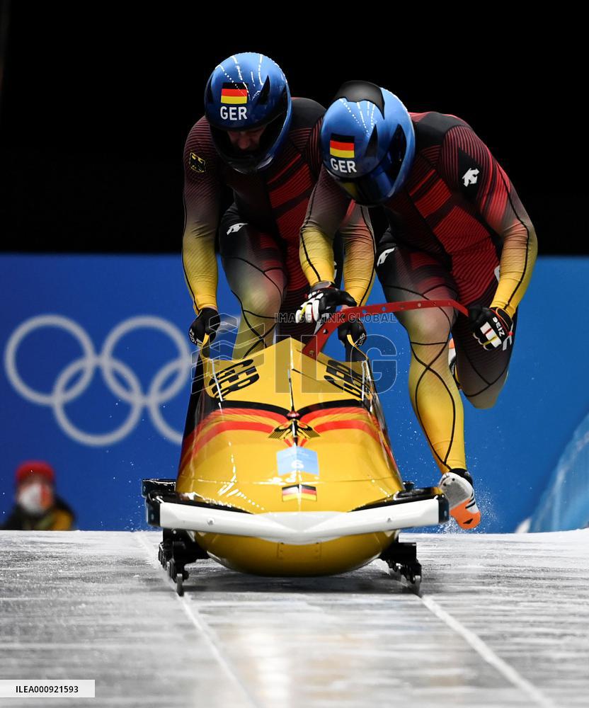 (BEIJING2022)CHINA-BEIJING-OLYMPIC WINTER GAMES-BOBSLEIGH-2-MEN-HEAT(CN)