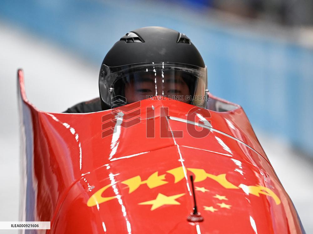 (BEIJING2022)CHINA-BEIJING-OLYMPIC WINTER GAMES-BOBSLEIGH-2-MEN-HEAT(CN)