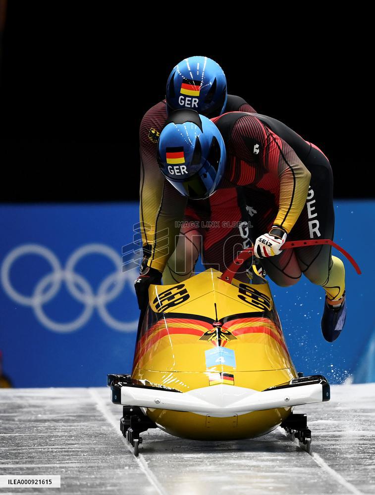 (BEIJING2022)CHINA-BEIJING-OLYMPIC WINTER GAMES-BOBSLEIGH-2-MEN-HEAT(CN)