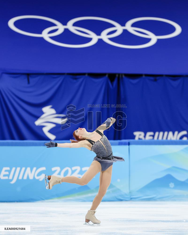 (BEIJING2022)CHINA-BEIJING-OLYMPIC WINTER GAMES-FIGURE SKATING-WOMEN SINGLE SKATING-SHORT PROGRAM (CN)