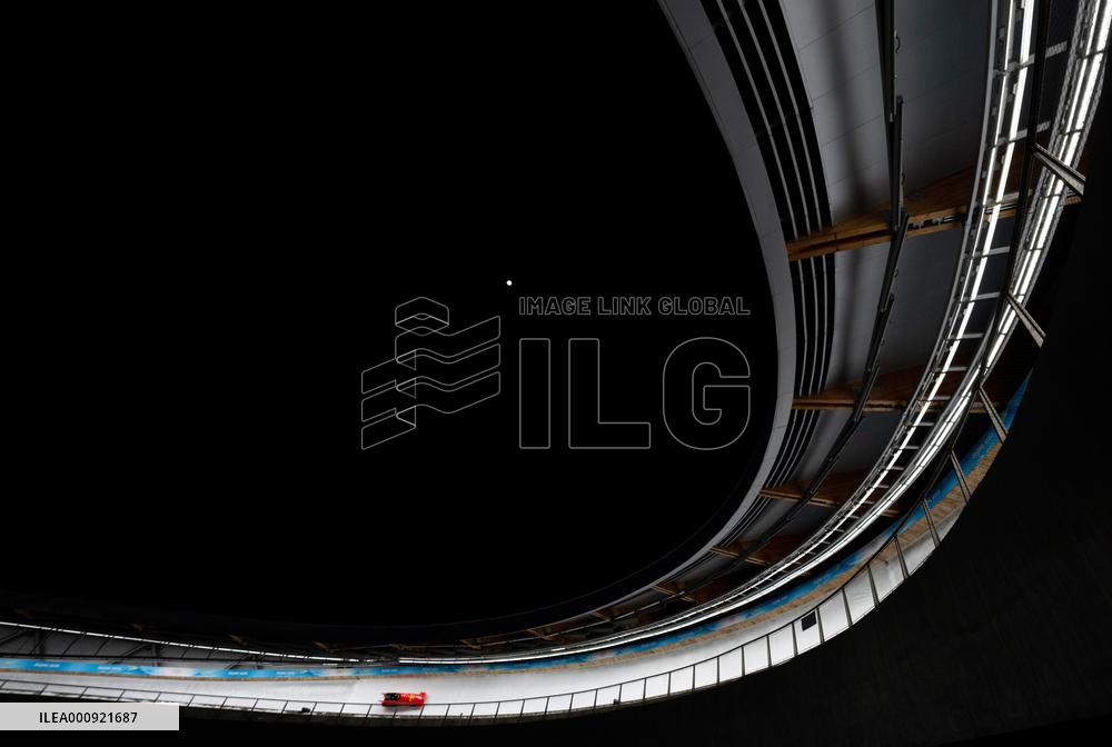 (BEIJING2022)CHINA-BEIJING-OLYMPIC WINTER GAMES-BOBSLEIGH-2-MEN-HEAT (CN)