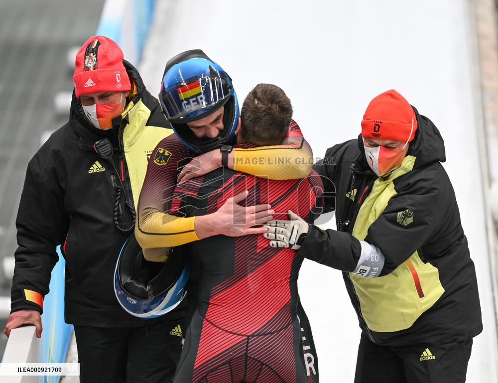 (BEIJING2022)CHINA-BEIJING-OLYMPIC WINTER GAMES-BOBSLEIGH-2-MEN-HEAT (CN)