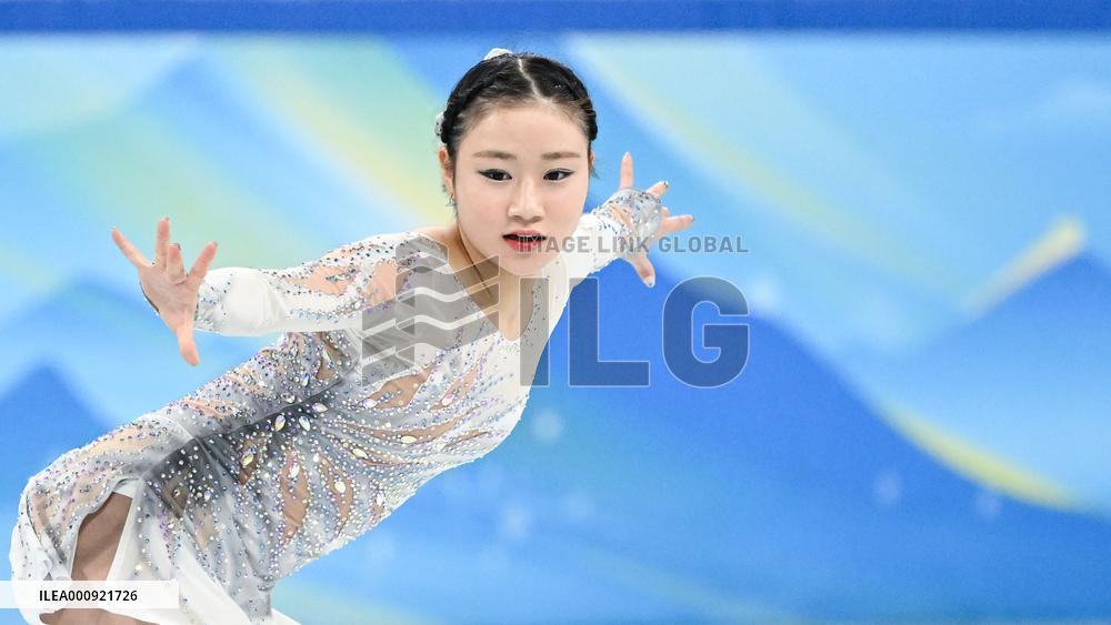 (BEIJING2022)CHINA-BEIJING-OLYMPIC WINTER GAMES-FIGURE SKATING-WOMEN SINGLE SKATING-SHORT PROGRAM (CN)