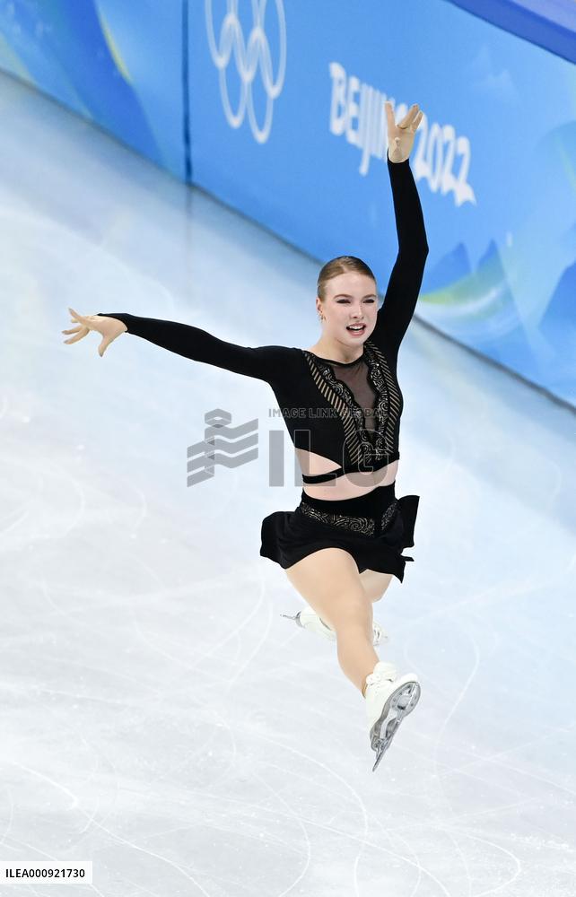 (BEIJING2022)CHINA-BEIJING-OLYMPIC WINTER GAMES-FIGURE SKATING-WOMEN SINGLE SKATING-SHORT PROGRAM (CN)