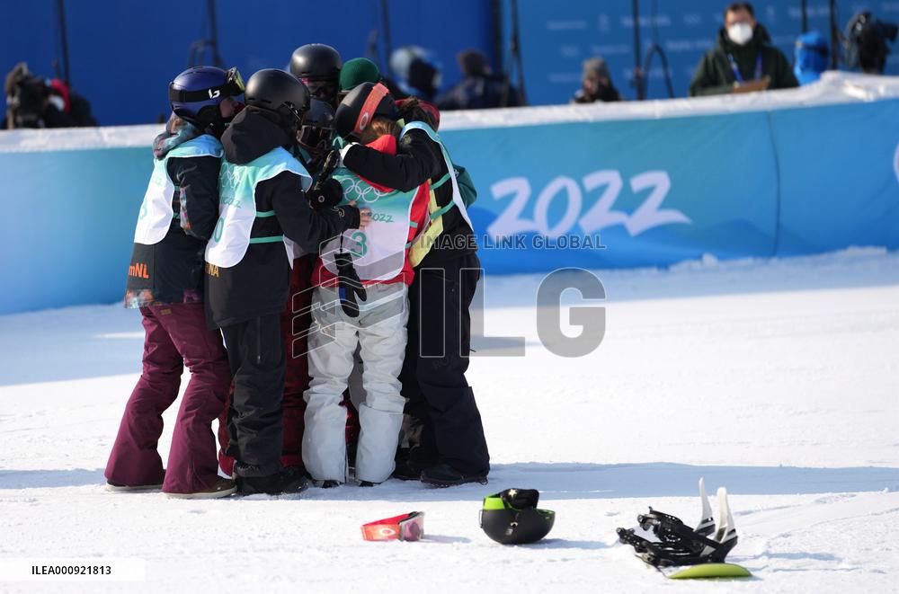 (BEIJING2022)CHINA-BEIJING-OLYMPIC WINTER GAMES-WOMEN'S SNOWBOARD BIG AIR-FINAL (CN)