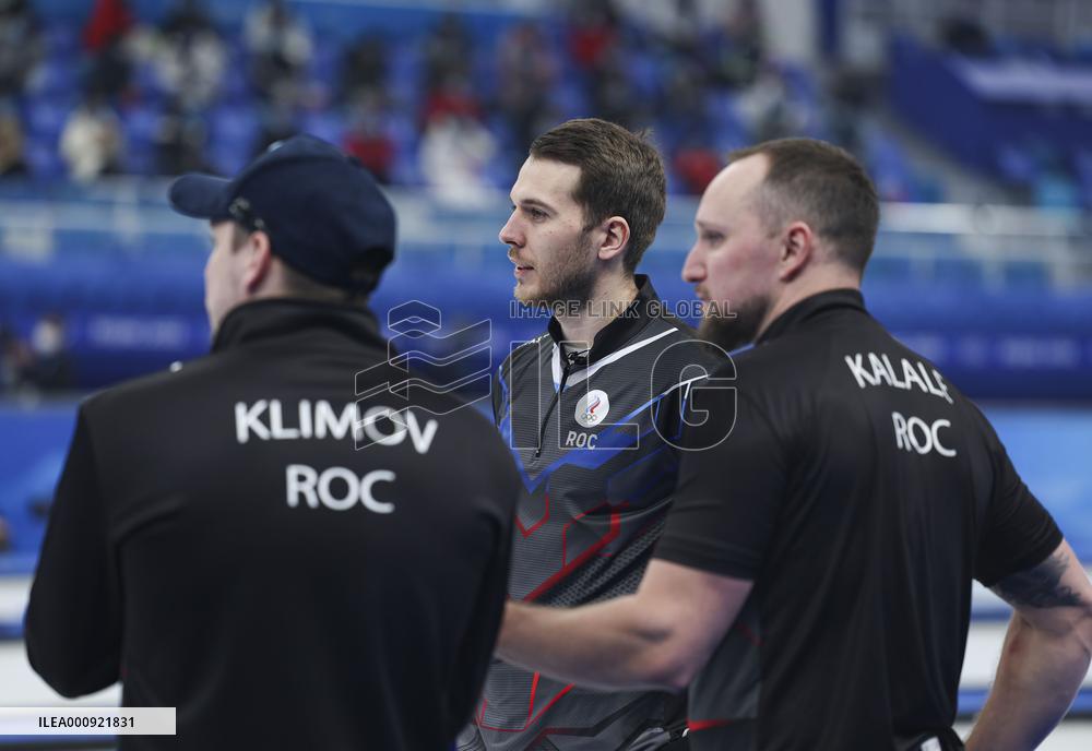 (BEIJING2022)CHINA-BEIJING-WINTER OLYMPIC GAMES-CURLING-MEN'S ROUND ROBIN-CAN vs CHN(CN)