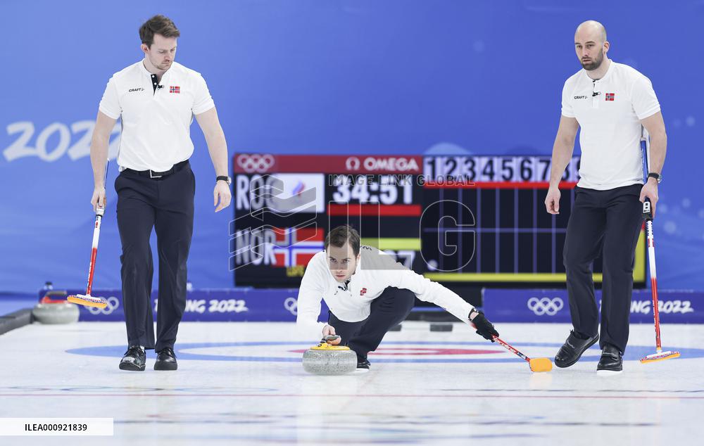 (BEIJING2022)CHINA-BEIJING-WINTER OLYMPIC GAMES-CURLING-MEN'S ROUND ROBIN-CAN vs CHN(CN)