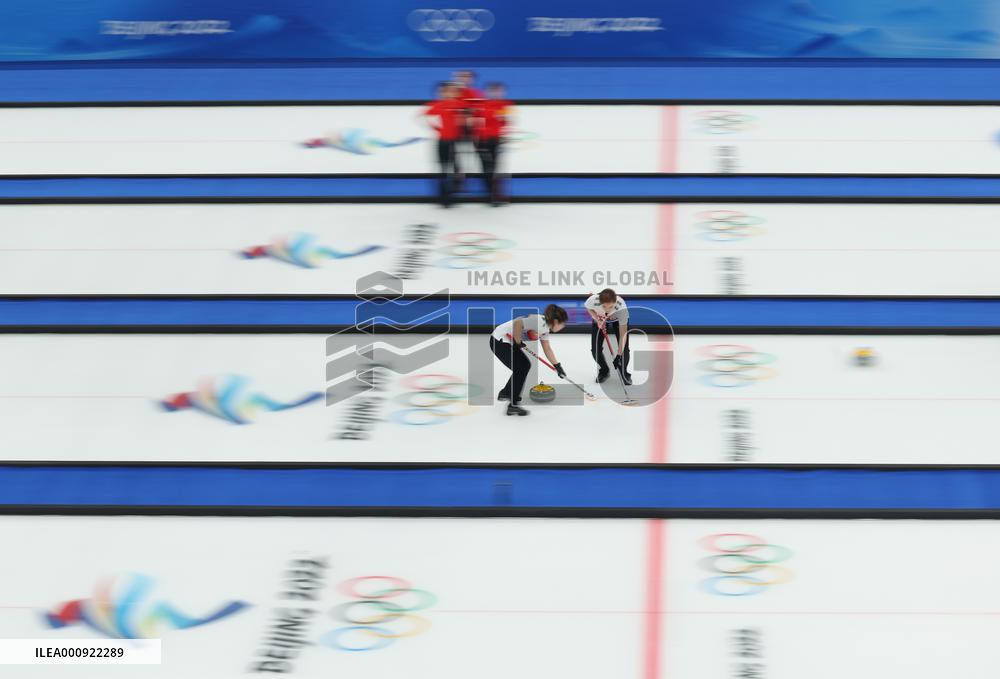 (XHTP)(BEIJING2022)CHINA-BEIJING-OLYMPIC WINTER GAMES-CURLING-WOMEN'S ROUND ROBIN SESSION-SUI VS KOR (CN)