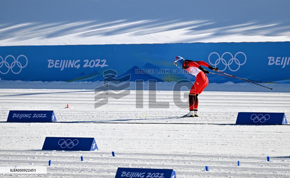 (XHTP)(BEIJING2022)CHINA-ZHANGJIAKOU-OLYMPIC WINTER GAMES-CROSS-COUNTRY SKIING-WOMEN'S TEAM SPRINT CLASSIC (CN)