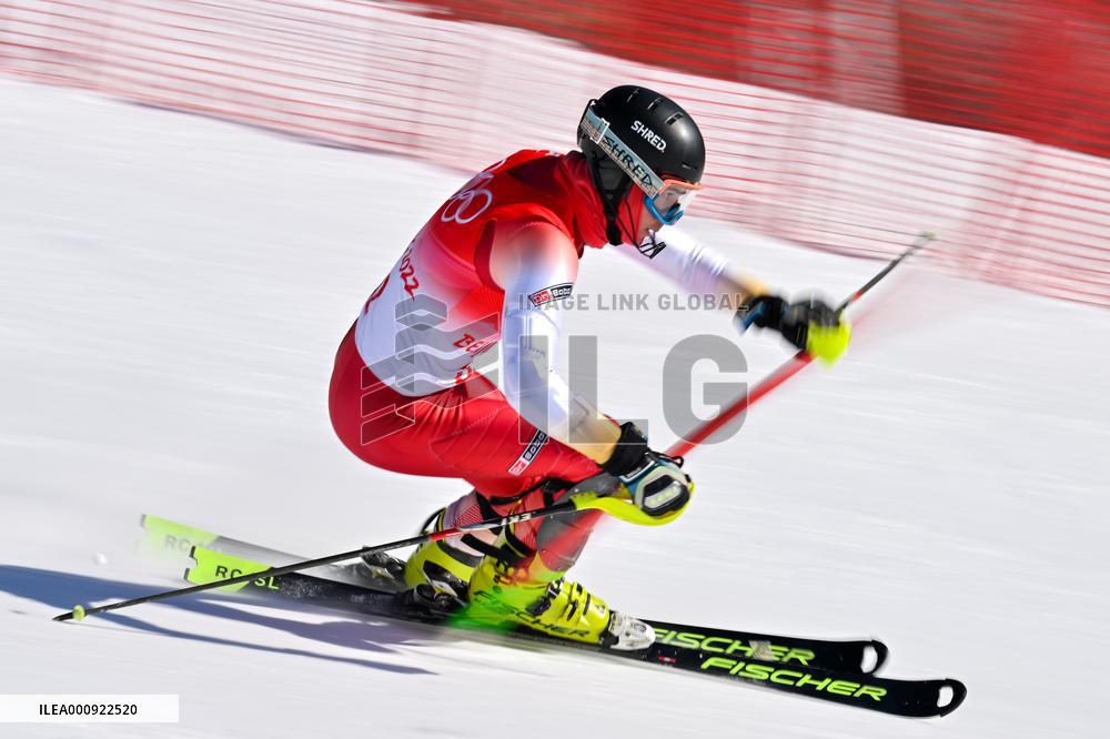 (BEIJING2022)CHINA-BEIJING-OLYMPIC WINTER GAMES-ALPINE SKIING-MEN'S SLALOM (CN)