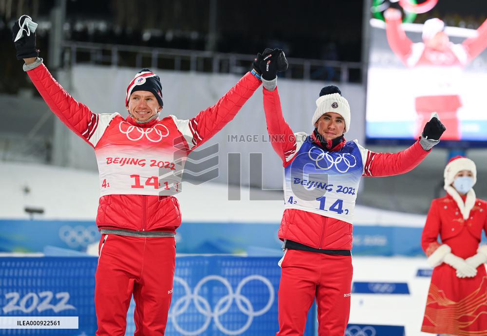 (BEIJING2022)CHINA-ZHANGJIAKOU-OLYMPIC WINTER GAMES-CROSS-COUNTRY SKIING-MEN'S TEAM SPRINT CLASSIC-FINAL (CN)