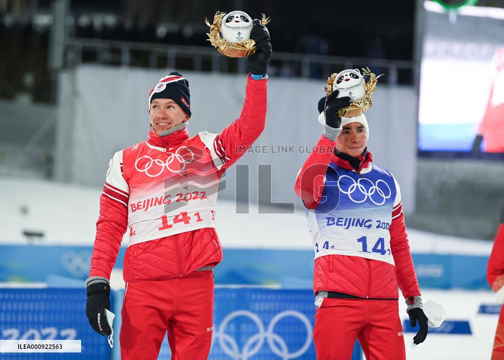 (BEIJING2022)CHINA-ZHANGJIAKOU-OLYMPIC WINTER GAMES-CROSS-COUNTRY SKIING-MEN'S TEAM SPRINT CLASSIC-FINAL (CN)