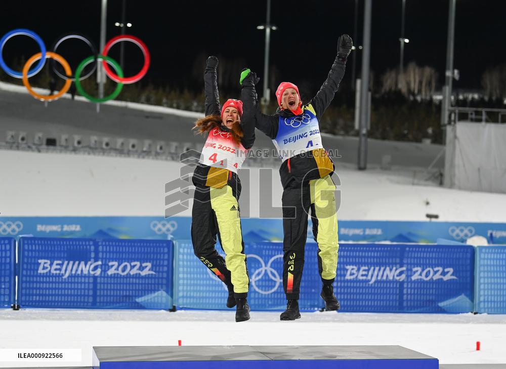 (BEIJING2022)CHINA-ZHANGJIAKOU-OLYMPIC WINTER GAMES-CROSS-COUNTRY SKIING-WOMEN'S TEAM SPRINT CLASSIC- FINAL (CN)