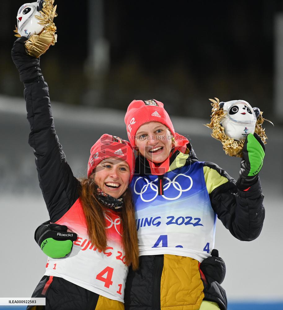 (BEIJING2022)CHINA-ZHANGJIAKOU-OLYMPIC WINTER GAMES-CROSS-COUNTRY SKIING-WOMEN'S TEAM SPRINT CLASSIC- FINAL (CN)