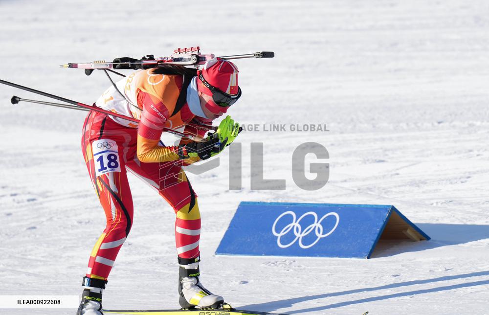 (BEIJING2022)CHINA-ZHANGJIAKOU-OLYMPIC WINTER GAMES-BIATHLON-WOMEN'S 4x6KM RELAY (CN)