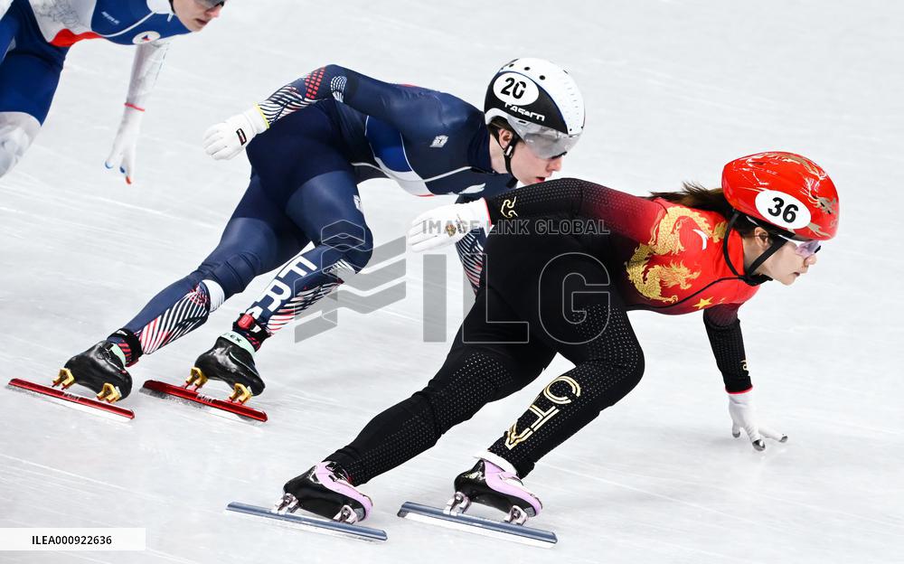 (BEIJING2022)CHINA-BEIJING-OLYMPIC WINTER GAMES-SHORT TRACK SPEED SKATING (CN)