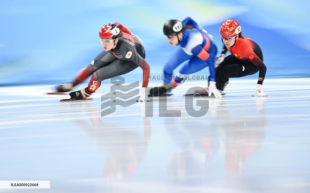 (BEIJING2022)CHINA-BEIJING-OLYMPIC WINTER GAMES-SHORT TRACK SPEED SKATING (CN)