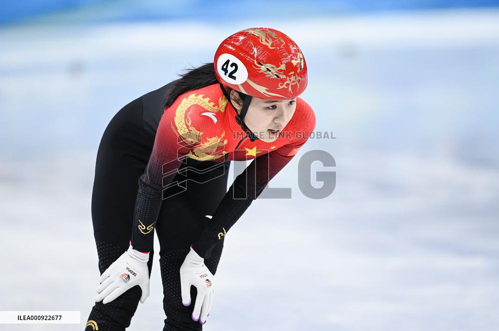 (BEIJING2022)CHINA-BEIJING-OLYMPIC WINTER GAMES-SHORT TRACK SPEED SKATING (CN)