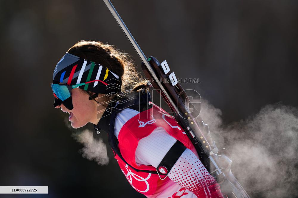 (BEIJING2022)CHINA-ZHANGJIAKOU-OLYMPIC WINTER GAMES-BIATHLON-WOMEN'S 4x6KM RELAY (CN)